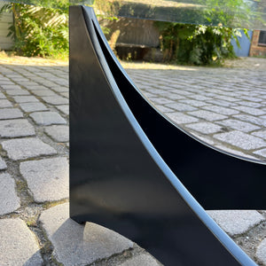 Couchtisch schwarz Glas