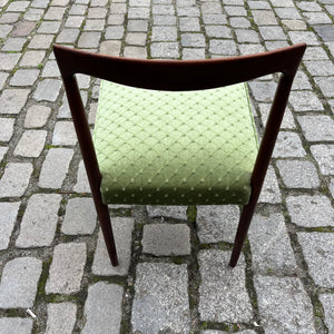 Set: 2x Stuhl grün Palisander