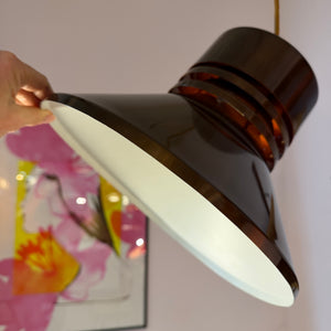 Hängelampe braun orange von Carl Thore
