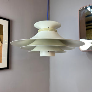 Lamellenlampe weiß von Jeka