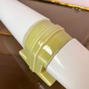 Wandlampe Modell 6060 pastellgrün von Sigvard Bernadotte für Ifö