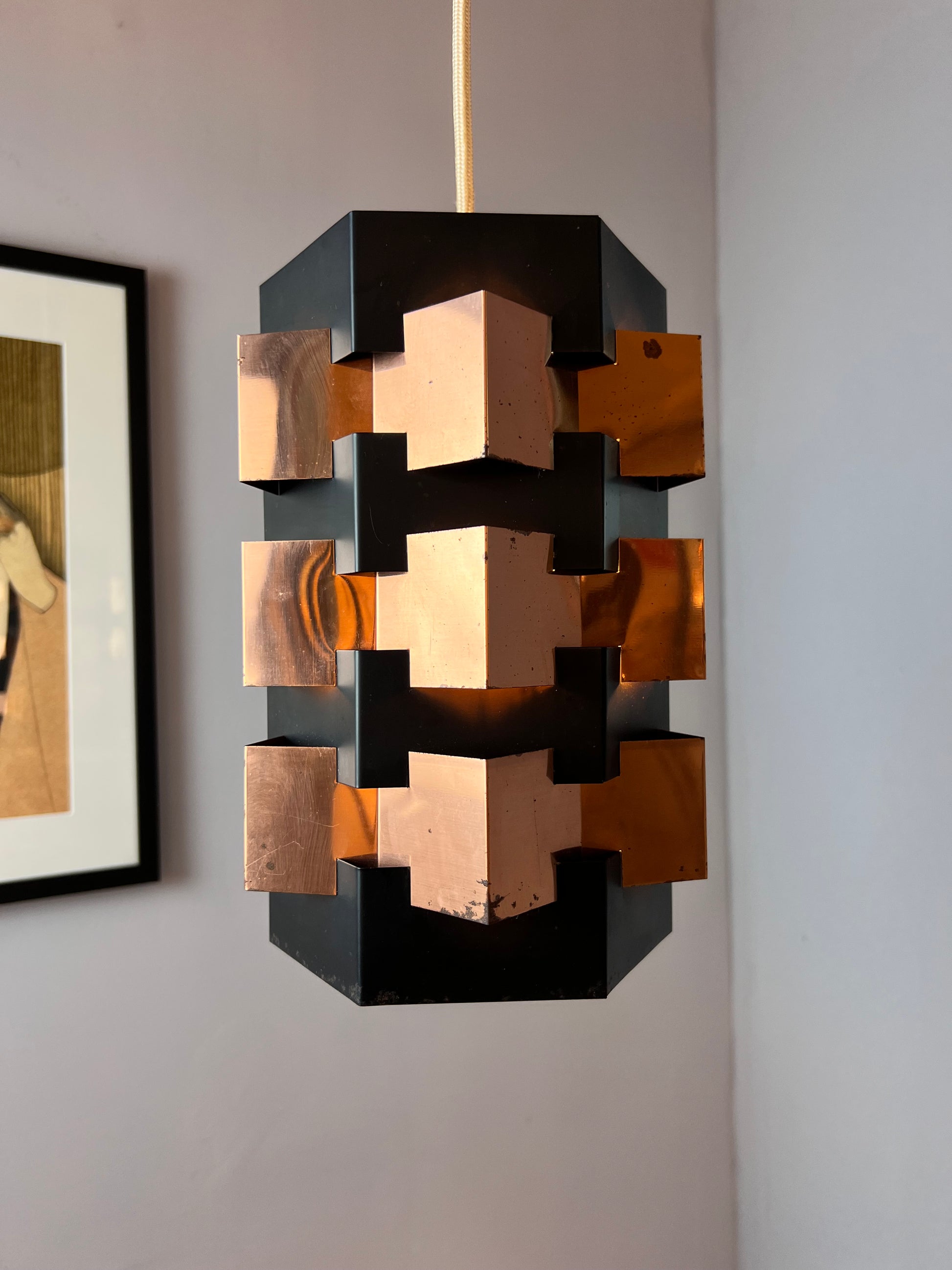 Hängelampe von Svend Aage Holm für Holm Sorensen & Co