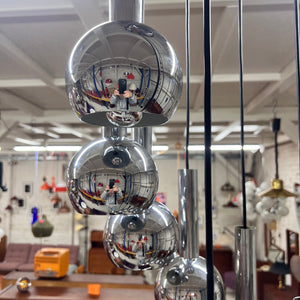 Kaskadenlampe 10-flammig Chrom von STAFF