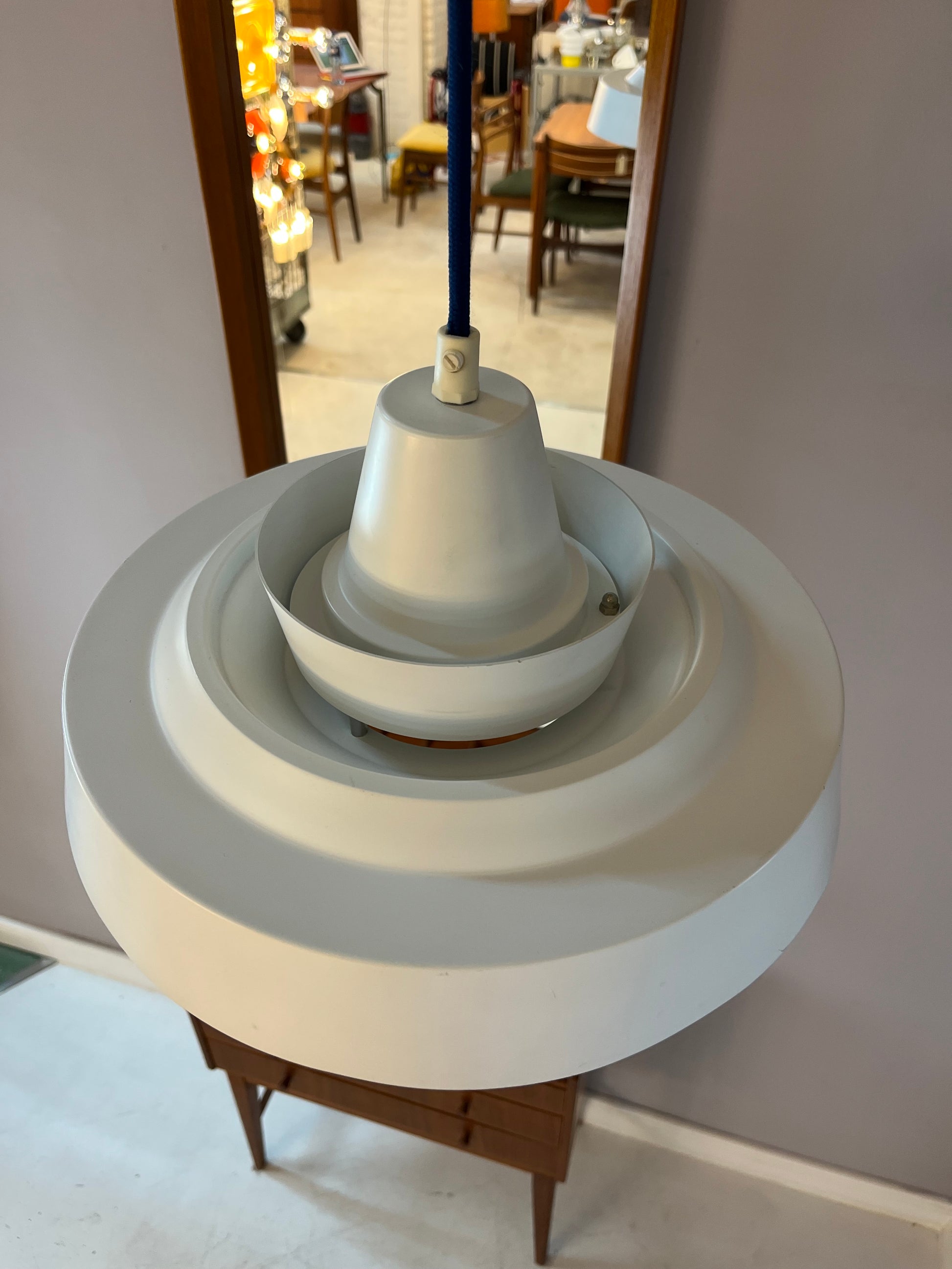 Lamellenlampe weiß von Super Light Dänemark