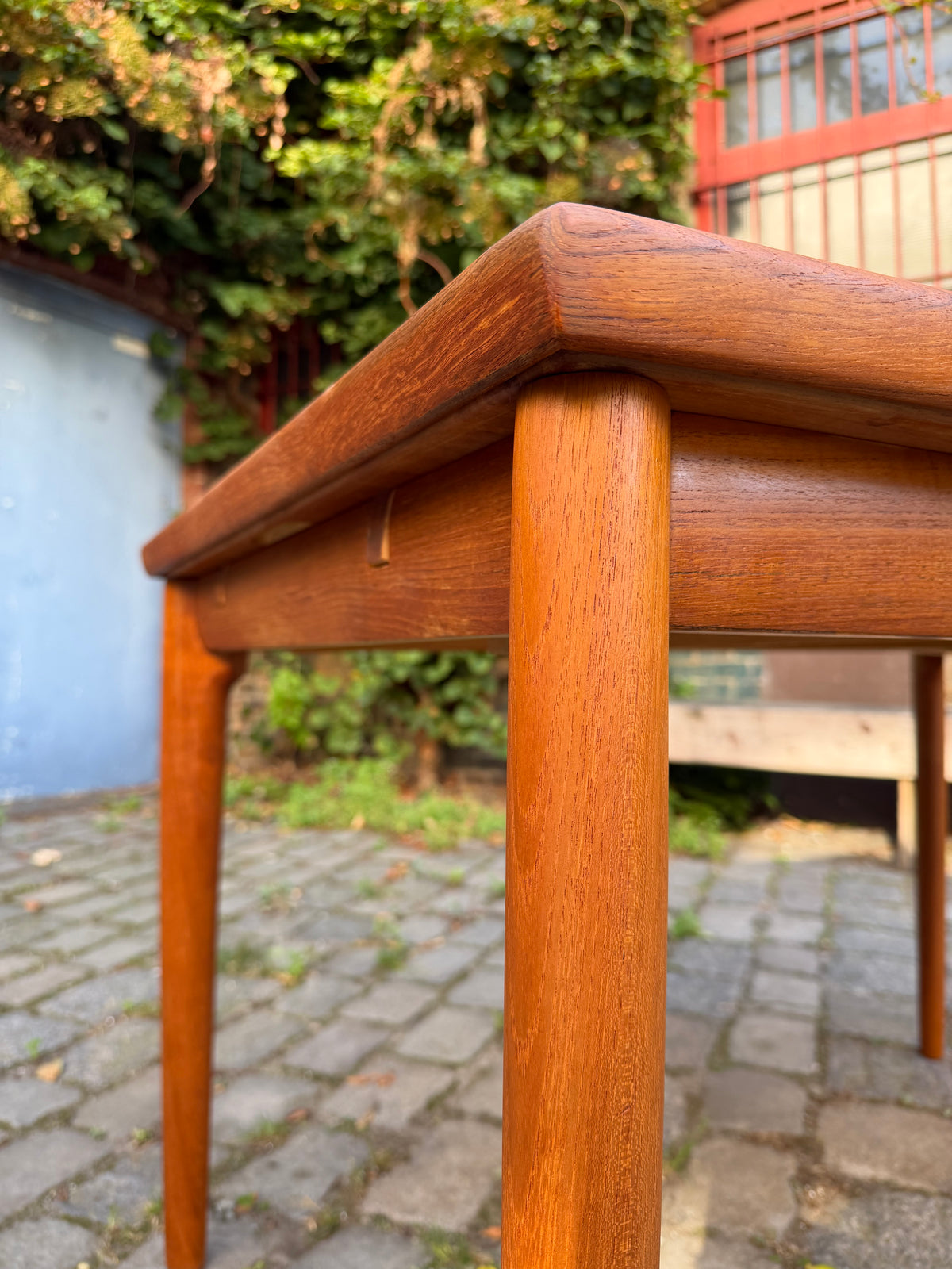 Ausziehbarer Esstisch Teak von Grete Jalk für Glostrup