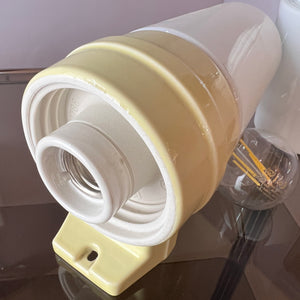 Wandlampe Modell 6065 gelb von Sigvard Bernadotte für Ifö
