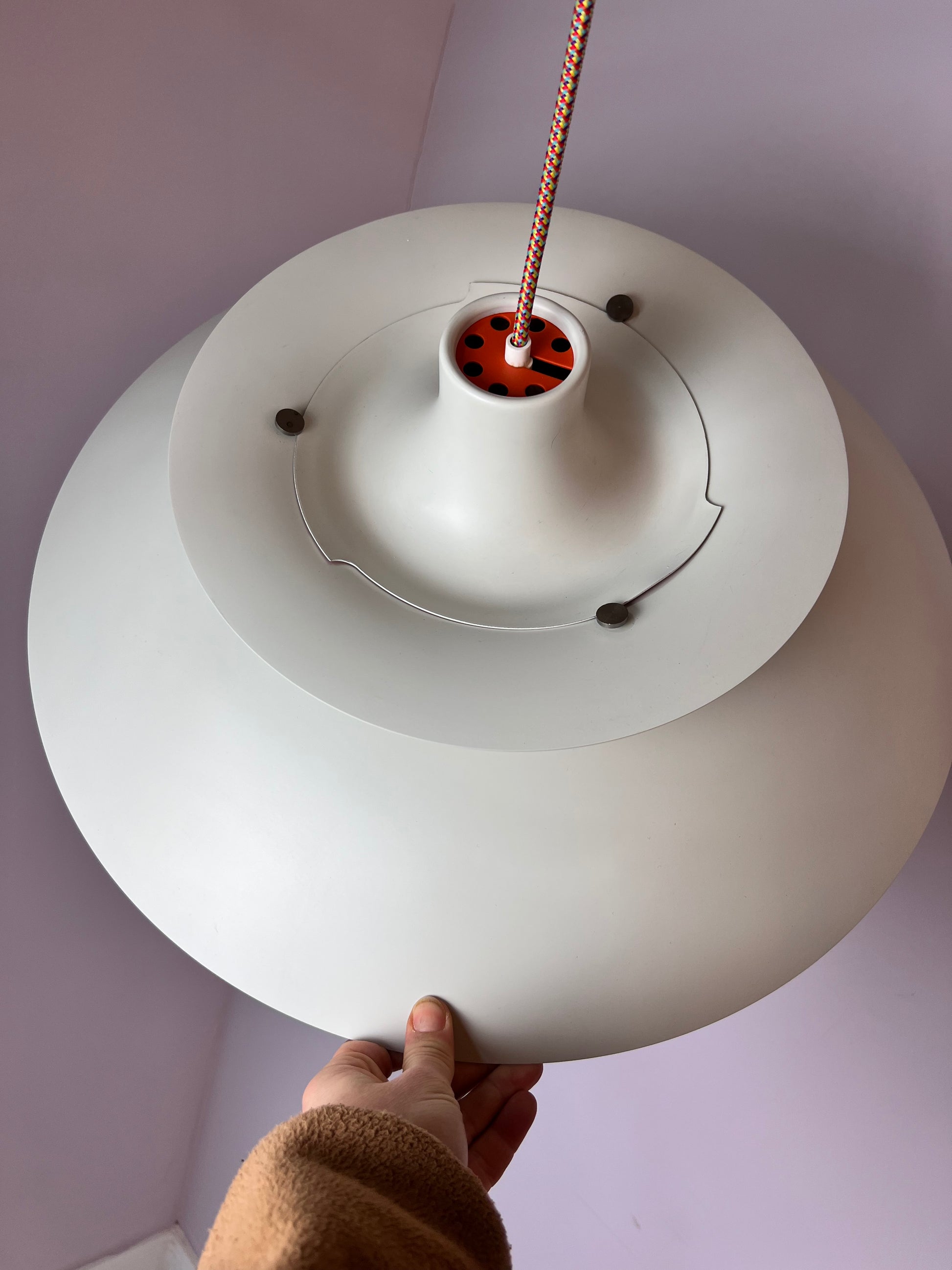 Lamellenlampe PH5 von Poul Henningsen für Louis Poulsen