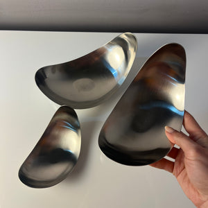 Set: Servierschalen Leaf von Helle Damkjær für Georg Jensen
