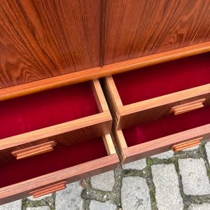 Eckschrank Teak von Aulum Møbelfabrik