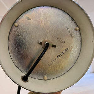Tischlampe Chrom Opalglas von VEB NARVA