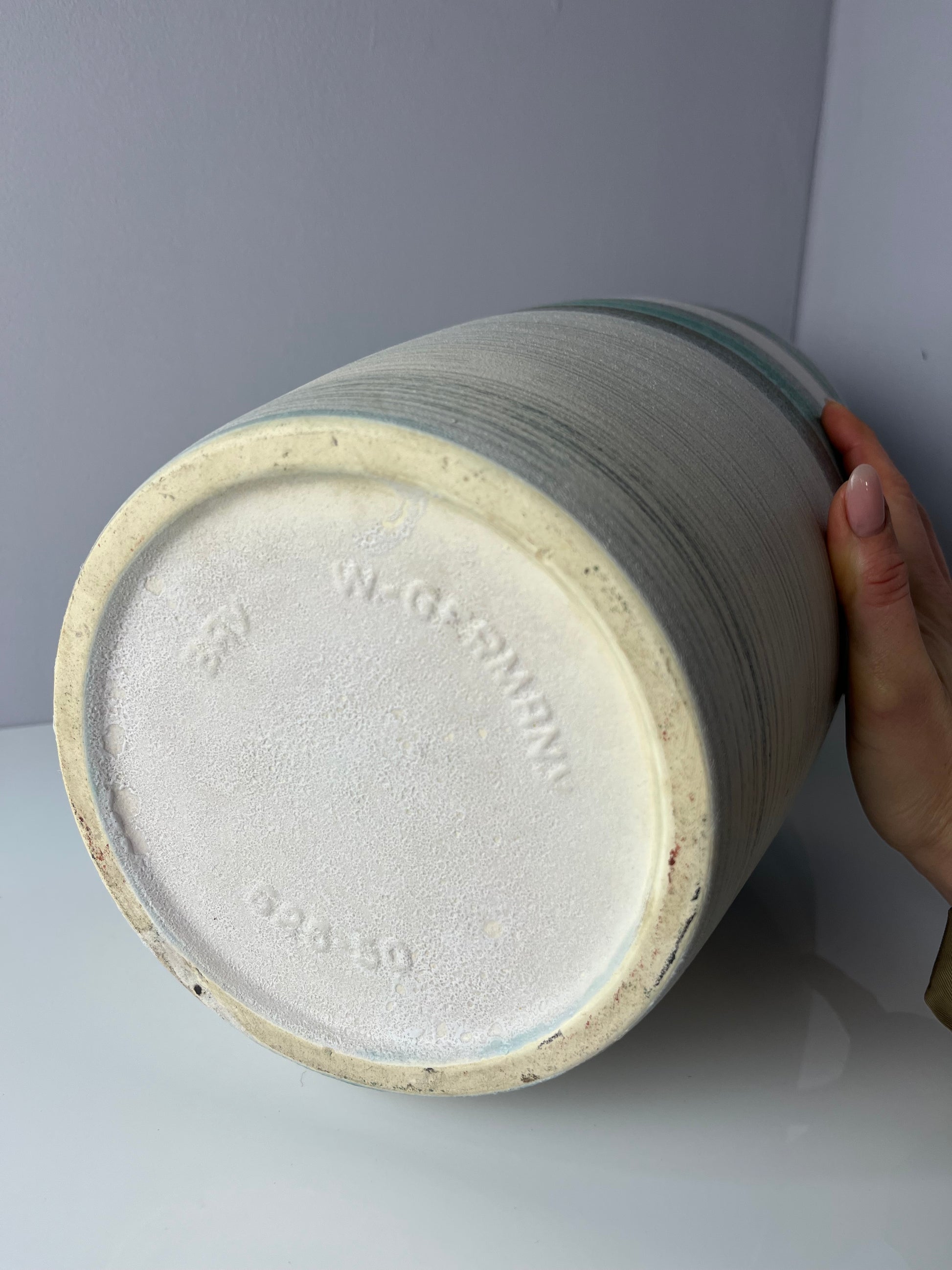 Bodenvase 628-50 türkis grau von Bay Keramik