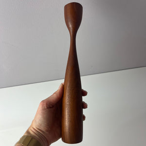 Hoher Kerzenständer Teak