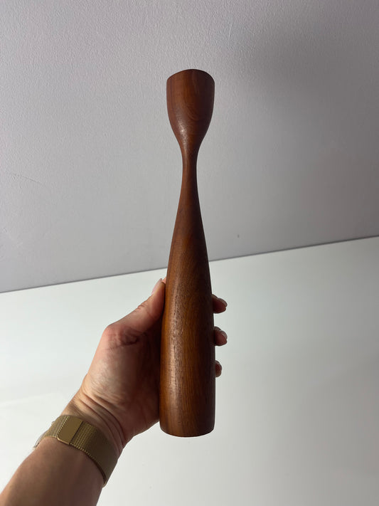 Hoher Kerzenständer Teak