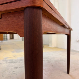 Ausziehbarer Esstisch Teak aus Dänemark