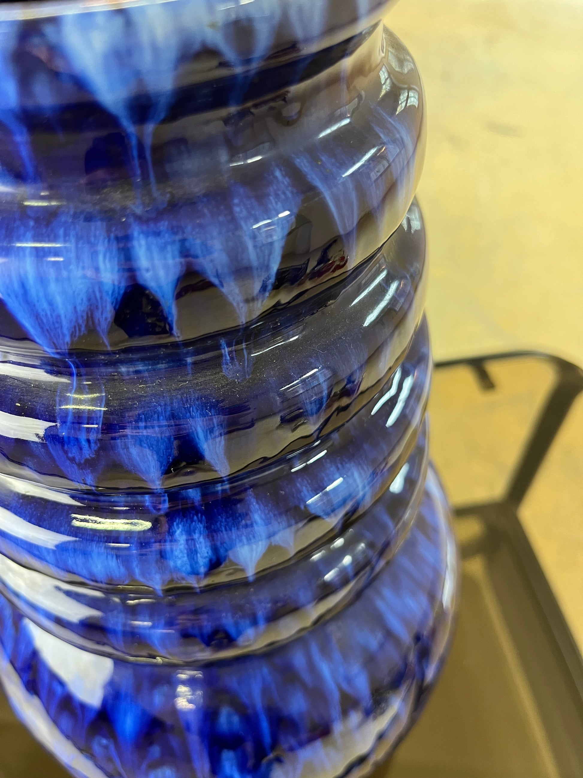 Vase 269-40 blau verlaufend von Scheurich