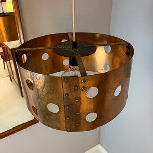 Hängelampe Kupfer aus Dänemark