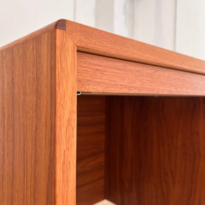 Schreibtisch Teak mit extra Laptop-Fach aus Dänemark