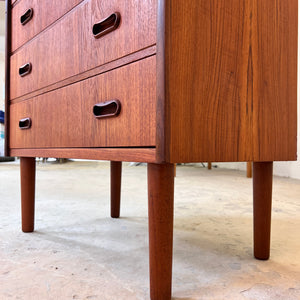 Kommode Teak mit Schloss aus Dänemark
