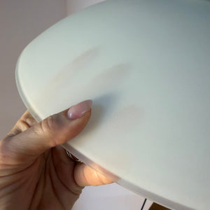 Lamellenlampe Typ T1648 Milchglas von Belid
