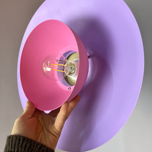 Lamellenlampe neu lackiert Dänemark
