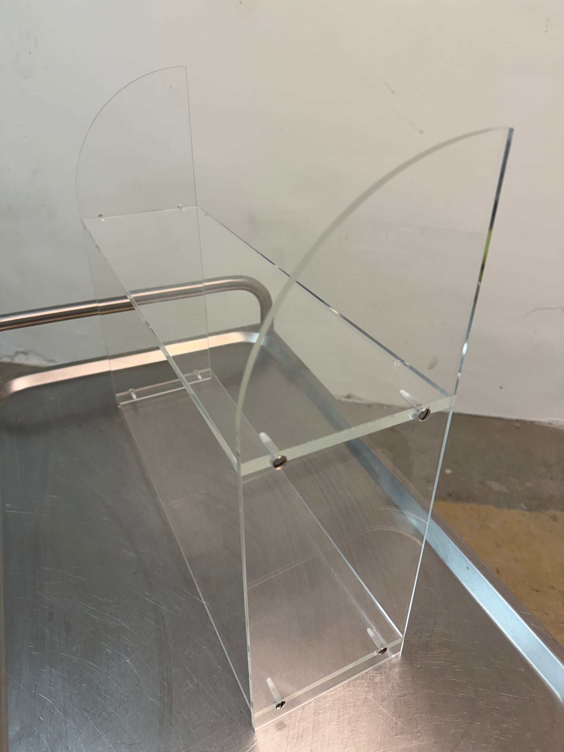 Wandregal transparent Acryl