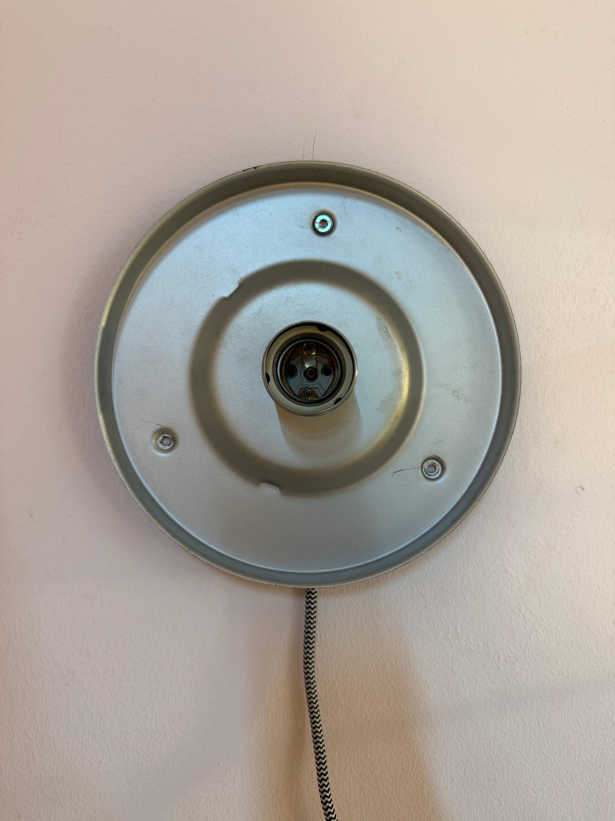 Kleine Wandlampe Futura Rauchglas Messing von Koch & Lowy für Peill & Putzler