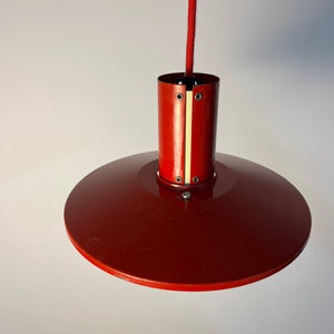 Lamellenlampe Flipper rot von Mogens Davidsen für von SC Sørensen
