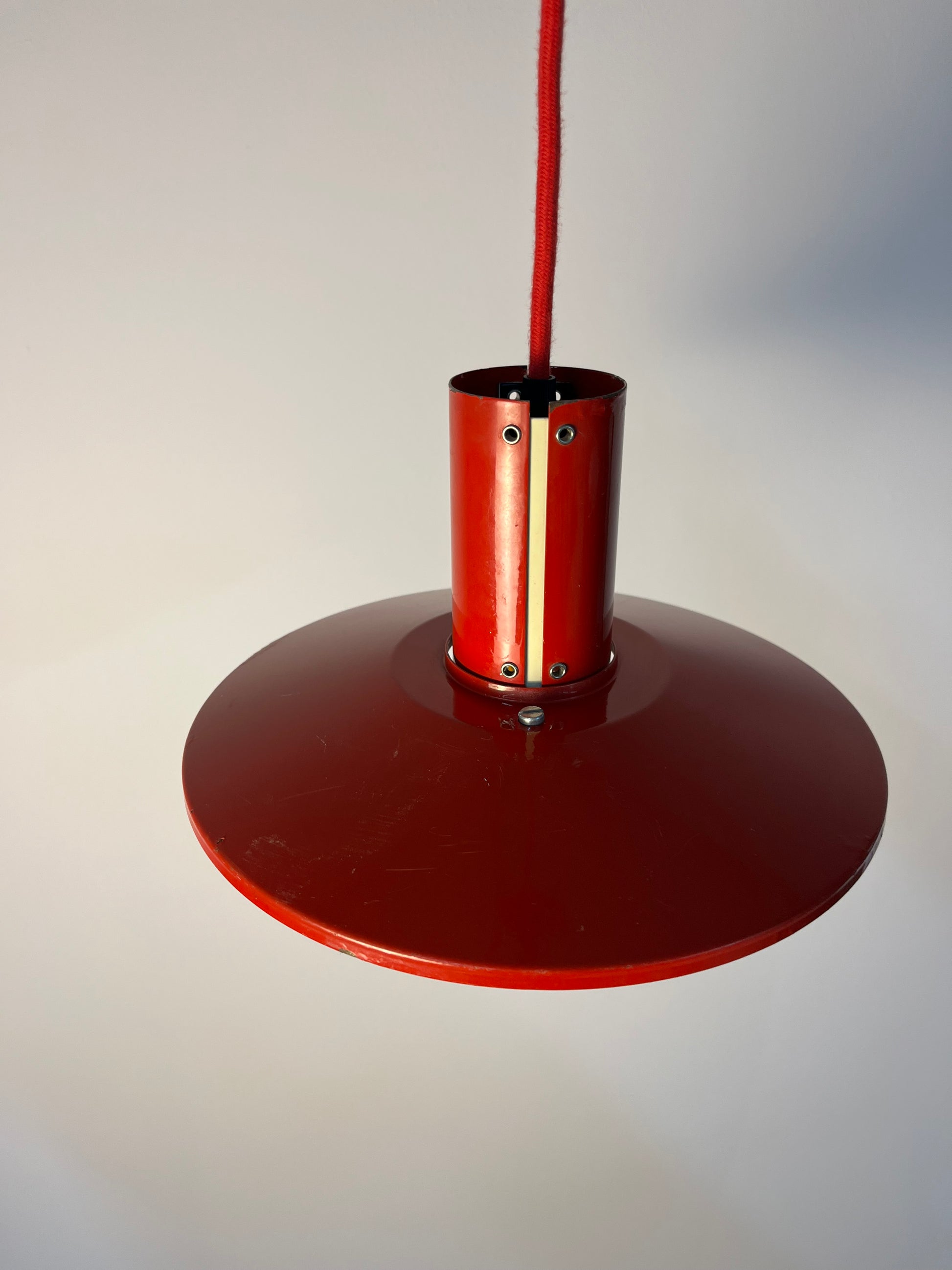 Lamellenlampe Flipper rot von Mogens Davidsen für von SC Sørensen