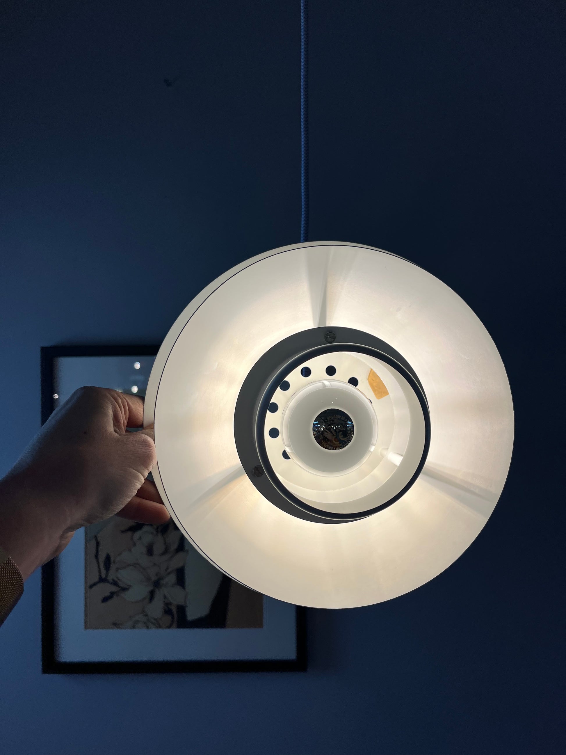 Lamellenlampe weiß von Formlight