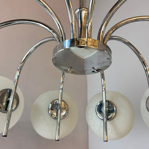 Kronleuchter mit 10 Kugeln von Richard Essig für Hustadt