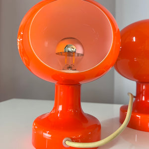 Tischlampe / Wandlampe Astronaut orange von Michael Bang für Holmegaard