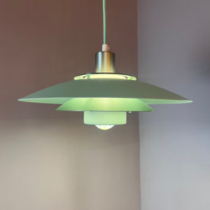 Lamellenlampe neu lackiert mint