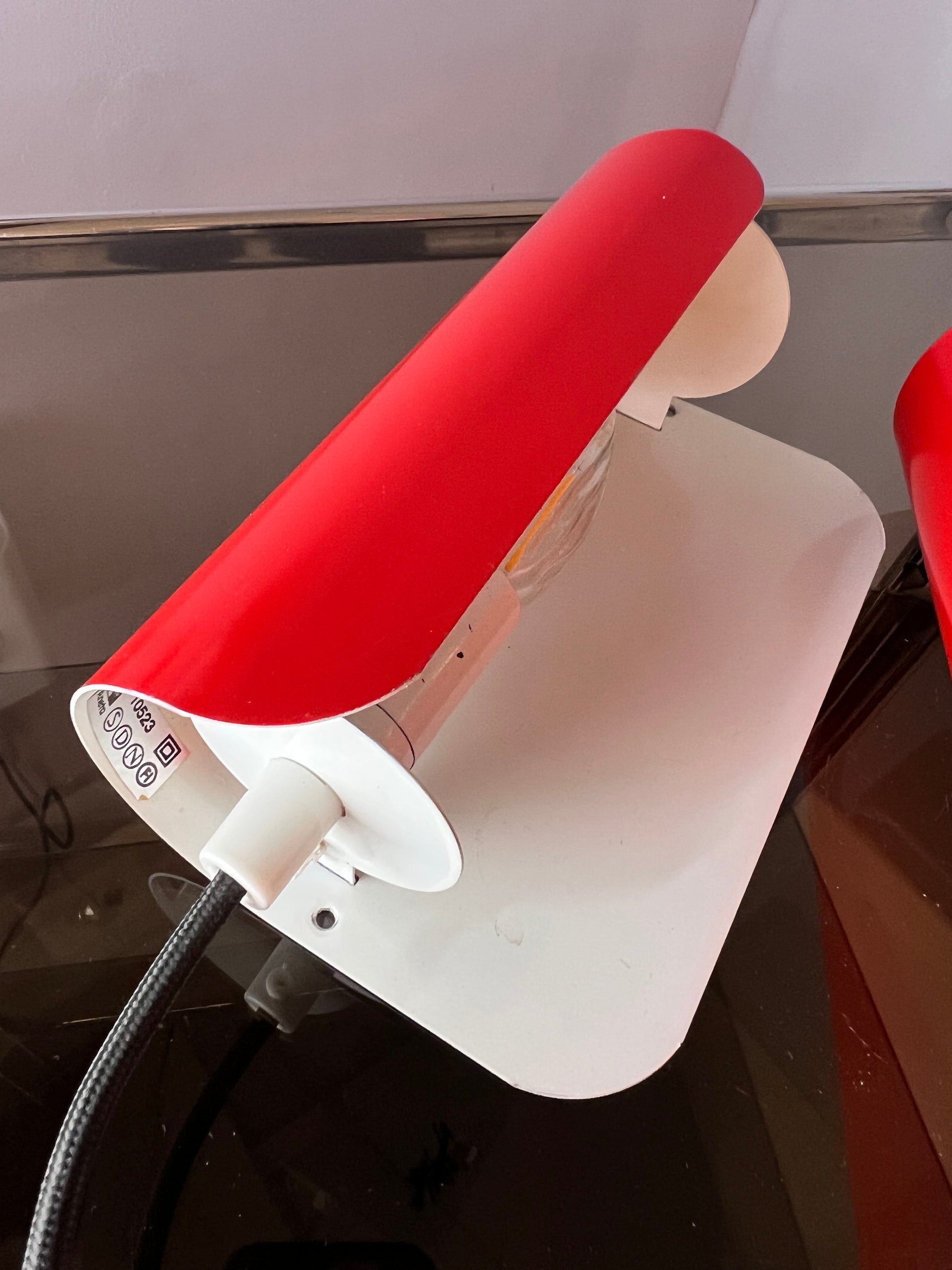 Set: 2x Wandlampe rot von Aneta