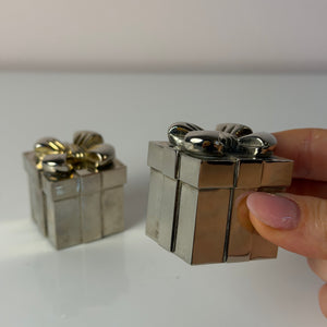 Salz- & Pfefferstreuer Geschenk versilbert