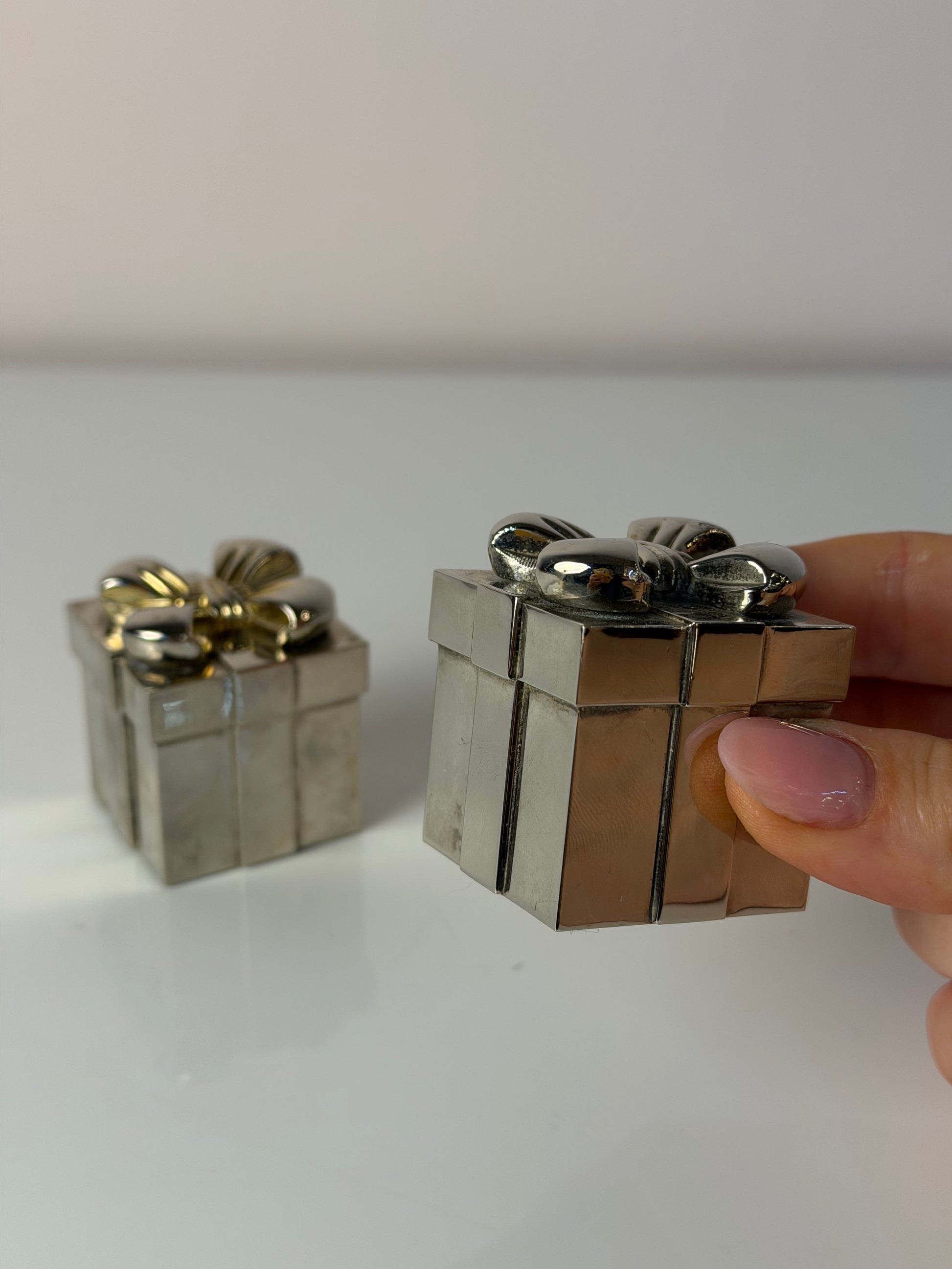 Salz- & Pfefferstreuer Geschenk versilbert