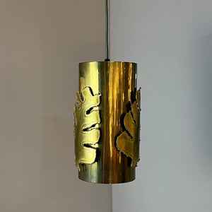 Hängelmape mit Messing Blättern von Svend Aage Holm Sørensen