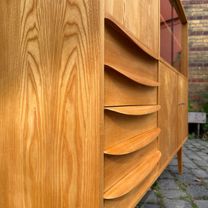 Highboard Typ 602/G Esche von Franz Ehrlich für Hellerau