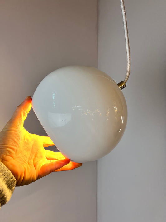 Kugellampe weiß aus Dänemark