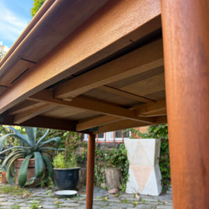 Ausziehbarer Esstisch Teak aus Dänemark