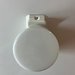 Wandlampe Modell 6070 weiß von Sigvard Bernadotte für Ifö