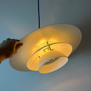 Lamellenlampe weiß aus Dänemark