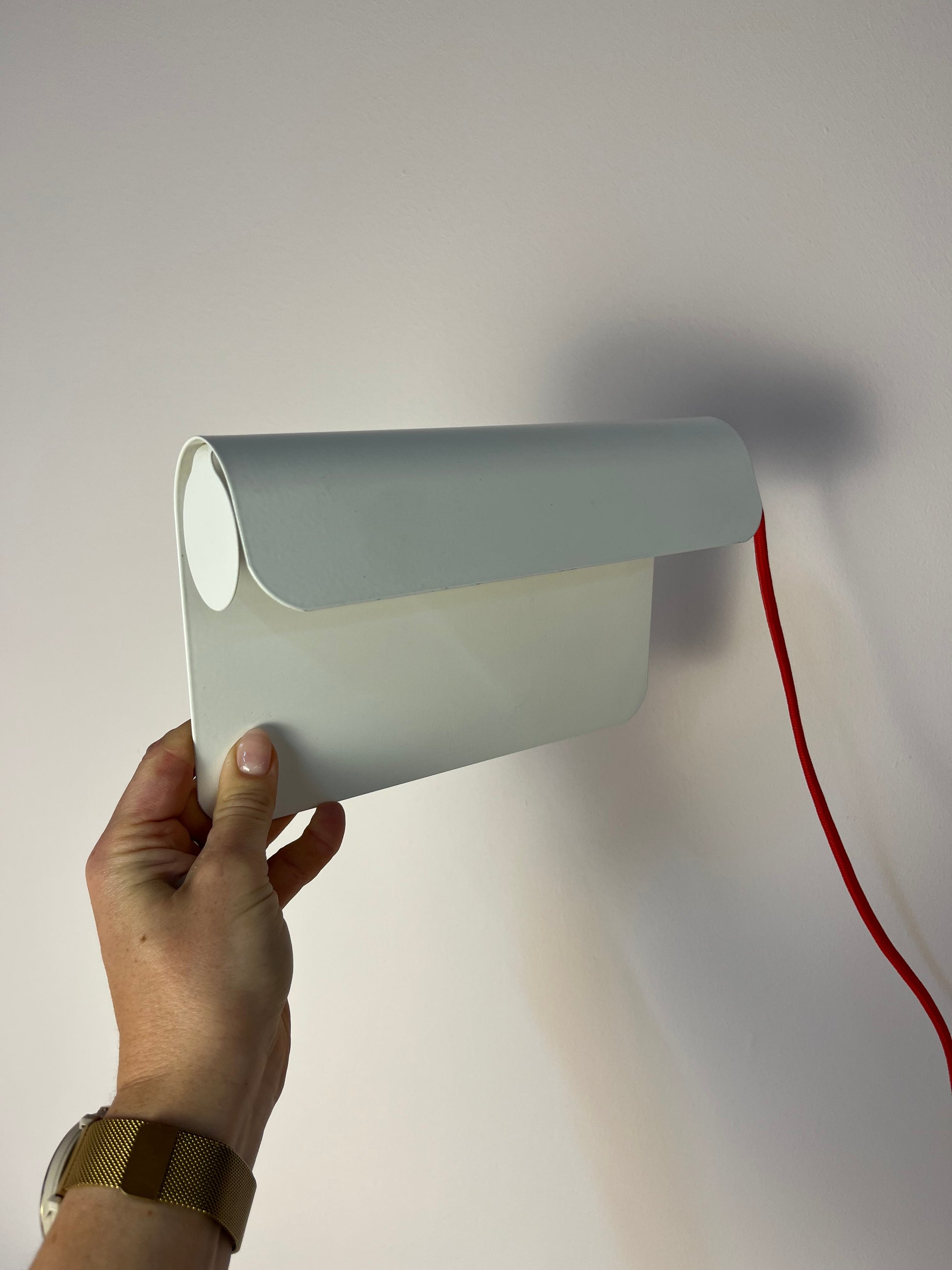 Wandlampe Typ 107 weiß von Darø
