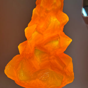 Hängelampe „Alaska“ groß orange von Peill & Putzler