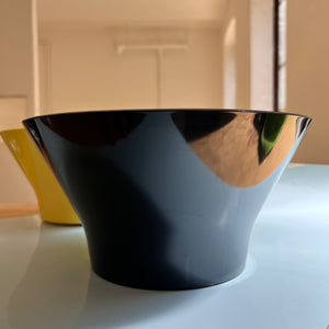 Set: 2 Schüsseln gelb & schwarz von Henning Koppel für Orskov Design