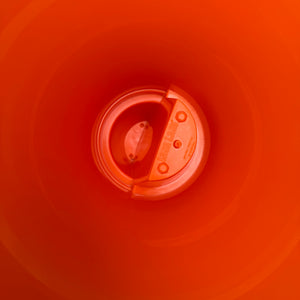Hocker Tam Tam orange von von Henri Massonnet