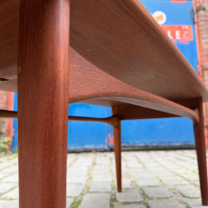 Couchtisch Modell 503 Teak von Tove & Edvard Kind-Larsen für France & Søn