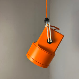 Strahler Unispot orange neu lackiert von Louis Poulsen