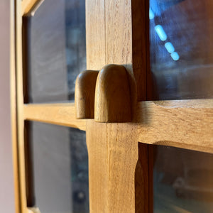 Rundbogen Vitrine Teak von Dyrlund