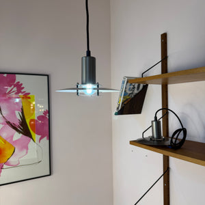 Lamellenlampe Serie Light Studio silber von Horn