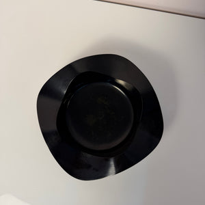 Aschenbecher schwarz von Walter Zeischegg für Helit